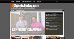 Desktop Screenshot of easportstoday.com