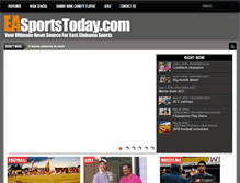 Tablet Screenshot of easportstoday.com